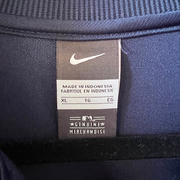 Minnesota Twins Zip Up Jacket by Nike, Navy and Red, Size XL, EUC! - Picture 4 of 13